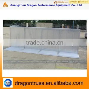 Aluminum Crowd Control Barrier With Footboard thumbnail-1
