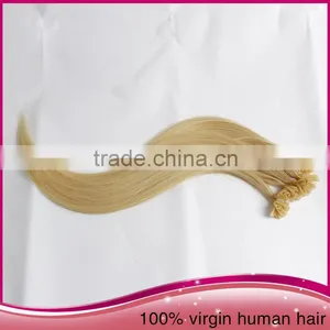 Wholesale Price Keratin U-Tip Hair Tangle Free Top Quality Nail Hair Extension thumbnail-3