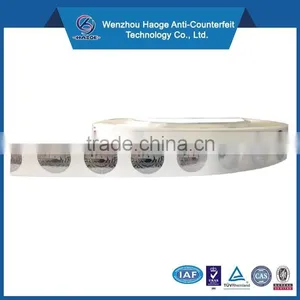 Anti-Counterfeit PET Material Tamper Evidence Label thumbnail-5