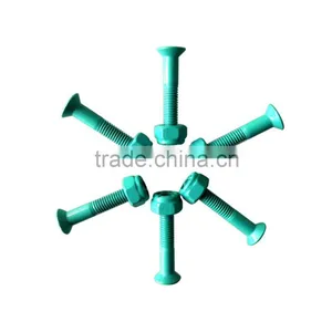Shiny Siliver Skate Board Bolts, Available Stock 1 Sets(8pcs)skateboard Hardware Screw Bolts, ILVERADOS SKATEBOARD MOUNTING HARD thumbnail-5