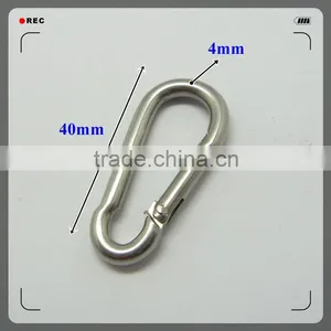 DongguanJinyu 40mm Small Stainless Steel Carabiner/hardware Snap Hook/s Carabiner thumbnail-1