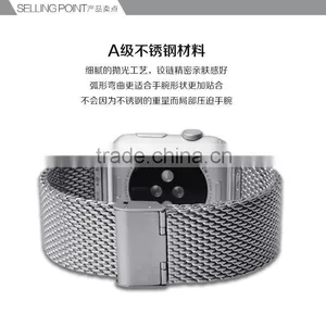KUCIPA Stainless Steel Watch Band For Iwatch Wrist Strap Watchbands For 38MM Apple Watch MT-4007 thumbnail-1