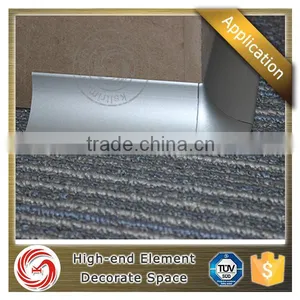 China Top Ten Supplier Inner Corner Outer Corner Aluminium Wall Skirting Board With Clips thumbnail-2