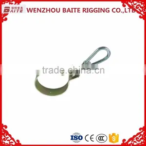M10*25 MM Zinc Plated Collar Swing Hook With Industrial Snap Hook In Carabiner Rigging Hardware Manufacturer thumbnail-1