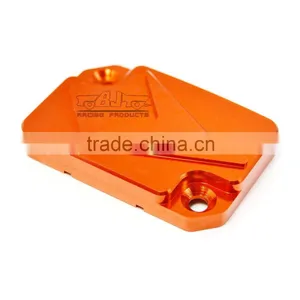 BJ-OC-011C-OR Aluminum CNC Front Brake Motorcycle Fluid Reservoir Oil Cap Cover for KTM DUKE 125/200/390 thumbnail-5