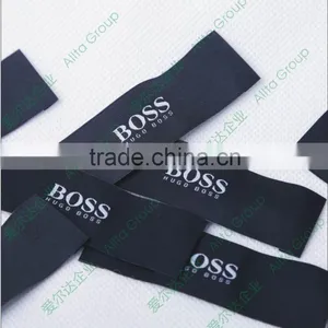Wholesale Custom Satin Needle Loom Beanies Woven Label thumbnail-6