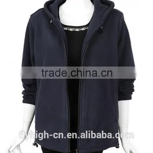 OEM Logo Fashion Winter Polar Fleece Women Jacket thumbnail-2