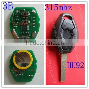 Tongda Top Sale Remote Key 3 Button With 315mhz/433mhz. thumbnail-1