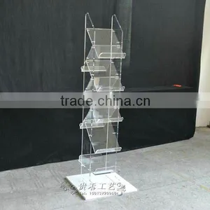 Free Standing Leaflet Holder Acrylic Tabletop Brochure Display thumbnail-6
