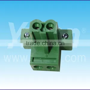 Two Poles Green Color Wire to Board Connector Terminal Block thumbnail-5