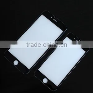 Factory Price 0.33mm Japan Glass Mobile Phone pc Silk Printing Full Cover Tempered Glass Screen Protector for Iphone 6 thumbnail-5