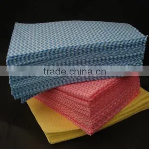 Spunlace Nonwoven Wiper, Auto Cleaning Wipe, Nonwoven Fabric Cleaning Wipe thumbnail-1