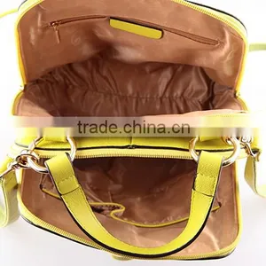 4066 Wholesale Candy Color PU Leather Backpack Ladies Handbags thumbnail-3