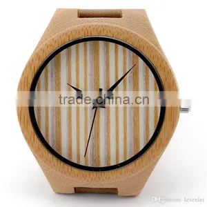 Bamboo Revolution Watches Leather Strap Custom Bamboo Watch thumbnail-2