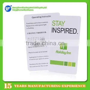 CR80 Standard Size Smart Card F08 Chip Hotel Card thumbnail-6