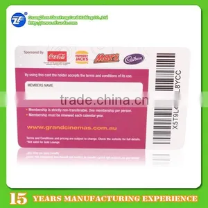 Low Cost Promotion Barcode Card for Shopping Mall thumbnail-2