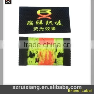 Custom Brand Clothing Woven Label ,straight Cutting Label thumbnail-2