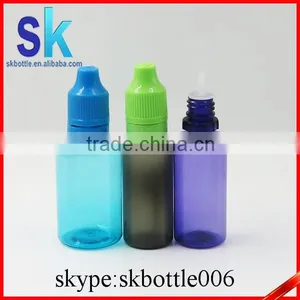 Trade Assurance Colorful 10ml Pet Plastic Dropper Bottles With Colorful Child Tamperproof Cap thumbnail-2