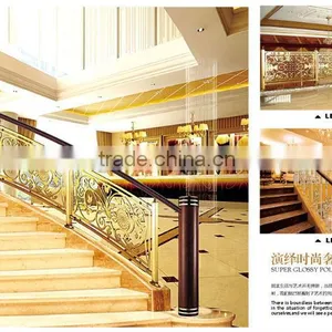 The Stair Rail Accessories With Aluminum Iron Balcony Railings Design for Stairs Outside thumbnail-5