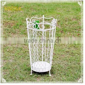 Metal Mesh Power Coated Household Round Indoor Umbrella Display Stand thumbnail-1