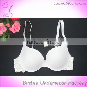 Lace Back High Quality Female Stylish Sexy Bra thumbnail-1