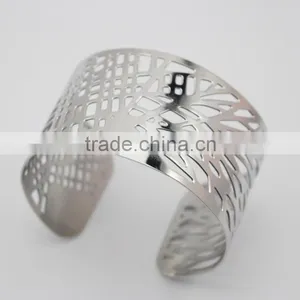 2016 Cheapest High Quality Stainless Steel Cuff Fashion Bracelet Bangles Quality Choice thumbnail-3