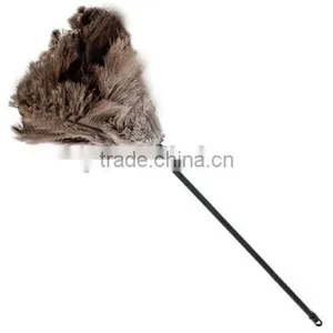 Ostrich Feather Dusters With Wooden Handle thumbnail-3
