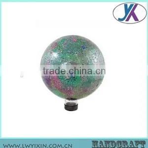 2016 Newest 10 Inches Mosaic Murano Glass Gazing Solar Garden Ball thumbnail-5