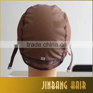 High Quality U Part Wig Caps For Making Wigs Stretch Adjustable Straps Back Full Lace Wig Cap thumbnail-3