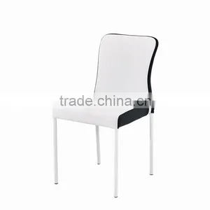 Small Apartment Minimalist Dining Table Round Tempered Glass Dining Table thumbnail-5