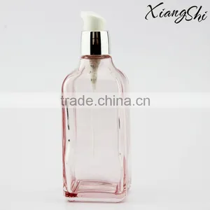 Pink Color Cooking Oil Glass Bottle 100ml thumbnail-1
