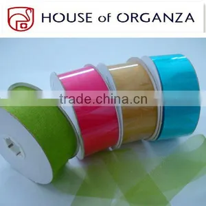 Colored Polyester/Nylon Organza Ribbon thumbnail-1