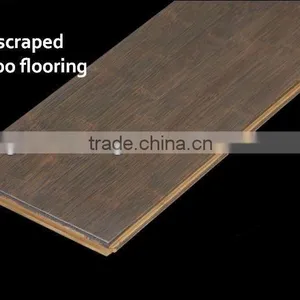 Strand Woven Bamboo Flooring Green Material Green Flooring Hand Scraped thumbnail-1