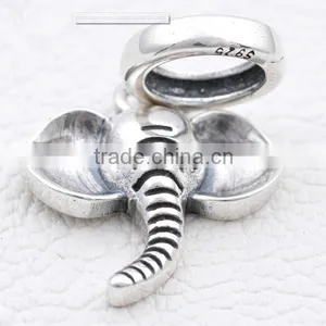 For Snake Chain Charm Bracelet Dangle Bead Elepant Charm thumbnail-1