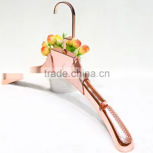 Electroplating Gold Plastic Hanger /fancy Clothes Hanger thumbnail-2