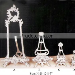 Best Seller Silver Easel Stand, Easel Stand, Display Stands thumbnail-1