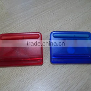 Plastic Magnetic Clip, Plastic Power Clip, Promotional Transparent Magnetic Power Clip, PTMC013 thumbnail-2
