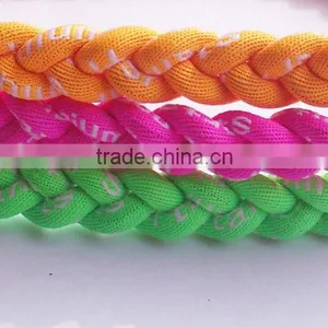 Triple Braided Titanium Cheap Sports Rope Necklace,thick Rope Necklace,cross Rope Necklace thumbnail-5