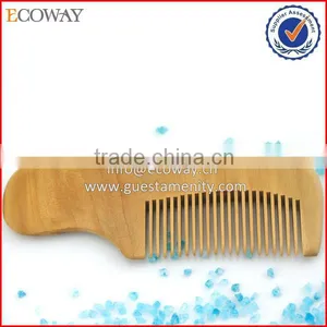 Wholesale Hotel High Quality Personalized Hand Made Wood Hair Comb thumbnail-1