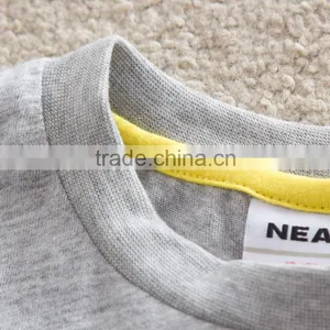 (TK1080) 6 Colors Grey 2-6Y Neat Baby Boy Summer Suits Kids Sets Cheap China Wholesale Clothing thumbnail-6