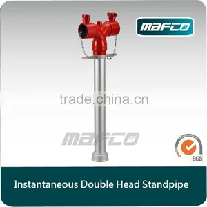 Aluminum Fire Hose 2.5 Inch Instantaneous BS336 Siamese Connection thumbnail-5