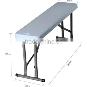 Plastic Folding Bench for 2 Perrson Used thumbnail-3