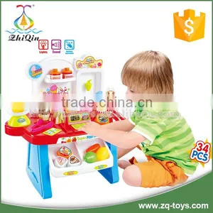 34pcs Electric Kids Supermarket Play Set thumbnail-1