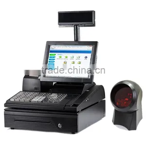 IPOS08 12" 15" 17" Pos Terminal/Pos System/ Epos All In One Pos Capacitive Touch Screen thumbnail-6