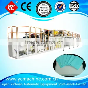 Disposable Bed Sheet Underpad Making Machine thumbnail-1
