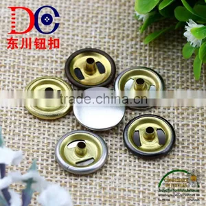 Different Metallic Colors Fastener and High Quality Ring Metallic Button for Jacket thumbnail-6
