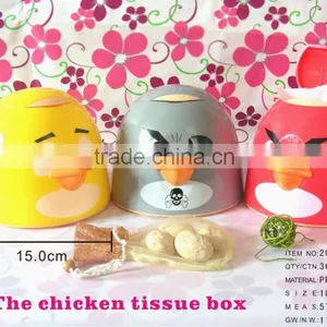 Decorative Plastic Chicken Tissue Box Factory Wholesale thumbnail-1