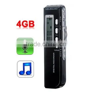 Support Telephone Recording VOX Function 4GB Digital Voice Recorder Dictaphone MP3 Player thumbnail-2