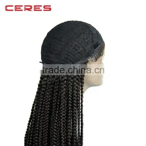 Lace Front Box Braid Wig Synthetic African Braided Wig for Black Women Quality Choice thumbnail-5
