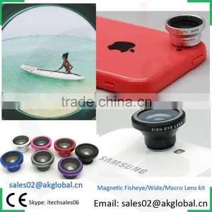 Zoom Camera Lens Magnetic 3 in One Lens Kit for Samsung Galaxy s4 s5 s6 Edge Note 3 4 5 thumbnail-5